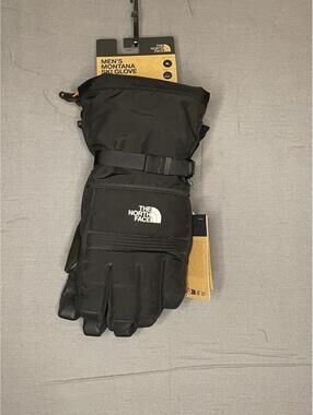 The North Face Montana Men’s Ski Gloves XL Black Waterproof DryVent NWT